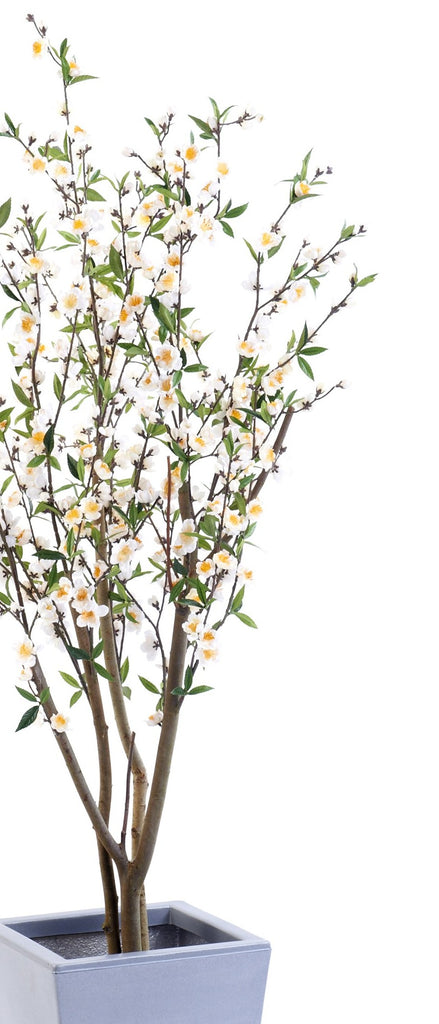 Artificial Tree - Cherry Blossom - White