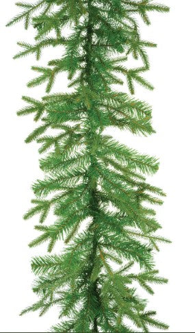 Artificial fir garland