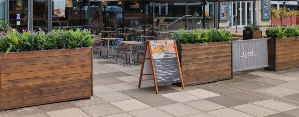 Artificial mixed planting for troughs
