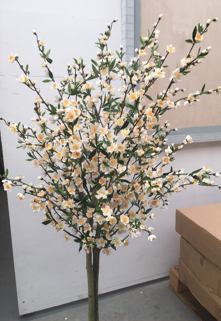 Artificial Tree - Cherry Blossom - White