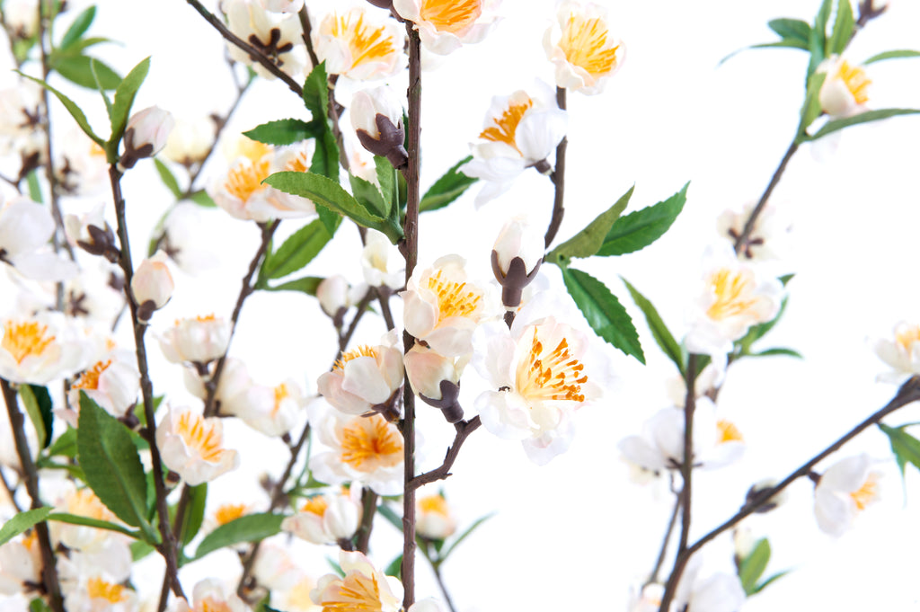 Artificial Tree - Cherry Blossom - White