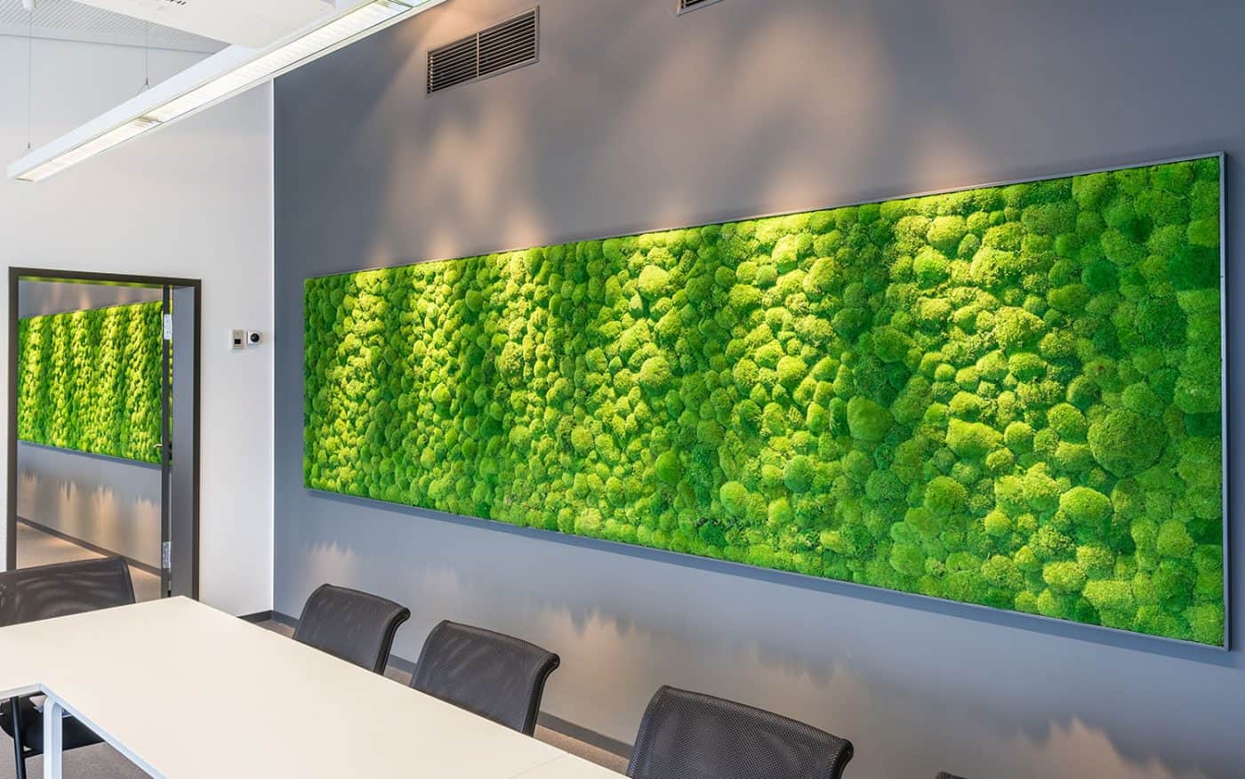 18x36 Cushion Moss Wall Art